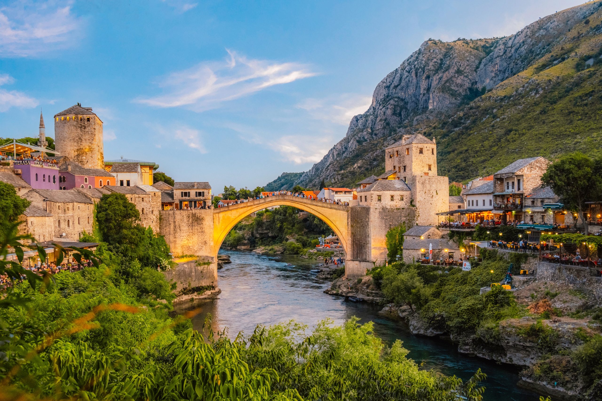 Historical,Mostar,Bridge,Known,Also,As,Stari,Most,Or,Old